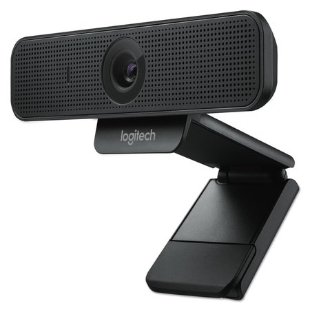 LOGITECH C925e Webcam, 1920 pixels x 1080 pixels, 2 Mpixels, Black 960-001075
